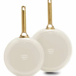 Padova stekpanneset 24 + 28 cm, cream