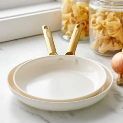 Padova stekpanneset 24 + 28 cm, cream
