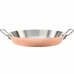 Paellapanna 30 cm, koppar