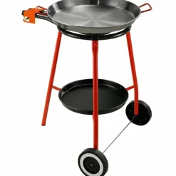 Paellapanna 46 cm med brännare och ställning