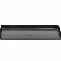 Pajform rektangulär 35×11 cm, mörkgrå