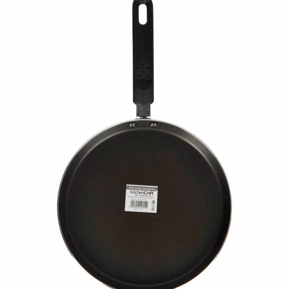 Pannkakspanna 24 cm, svart