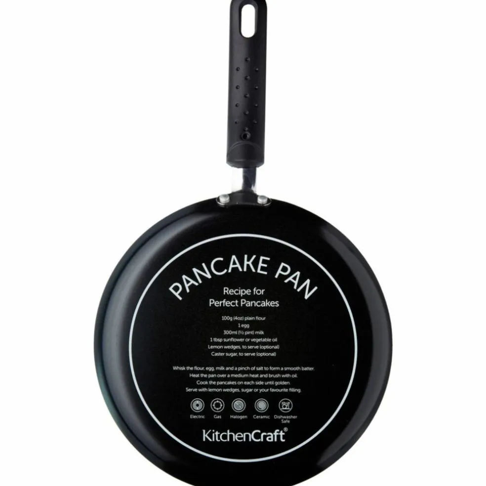 Pannkakspanna 24 cm, svart