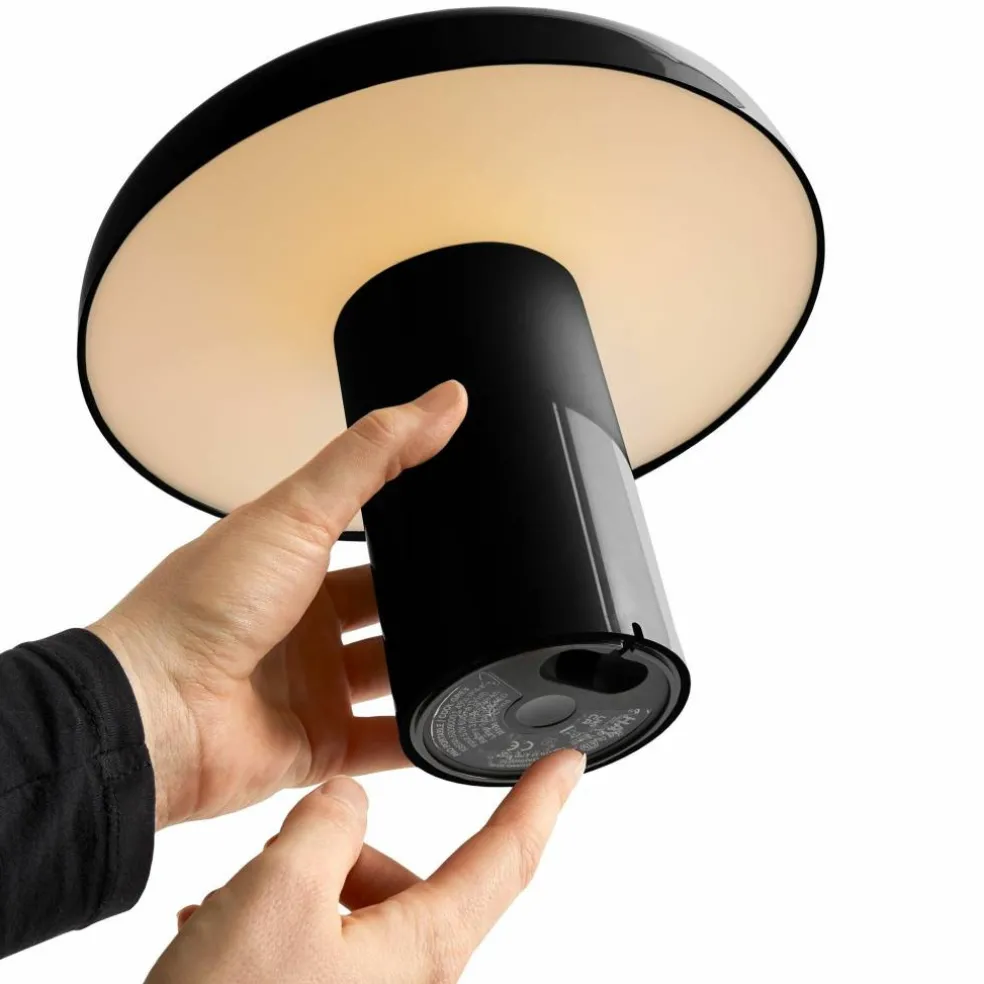 Pao Portable bordslampa, red