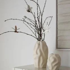 Paper Bird pappershänge 2-pack, sand