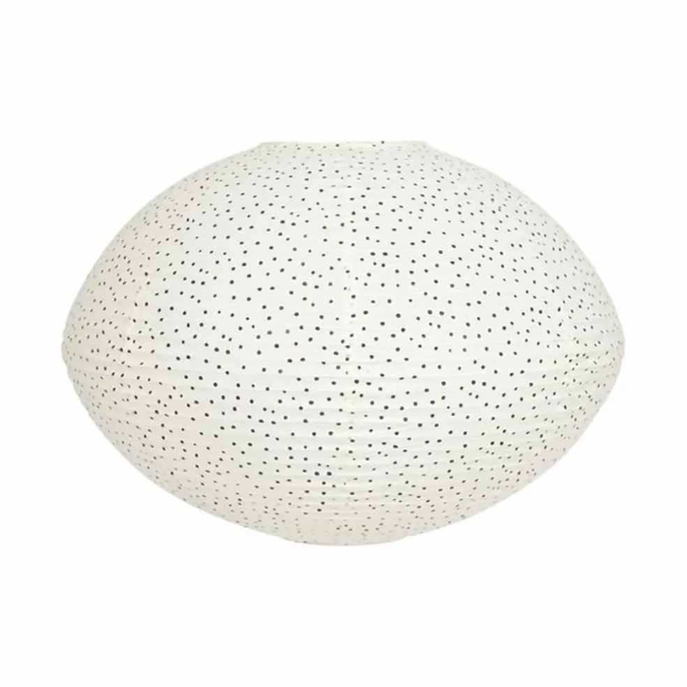 Paper Shade lampa 44 cm, off white/black