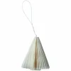 Paper Tree julgransdekoration, 7 cm, white