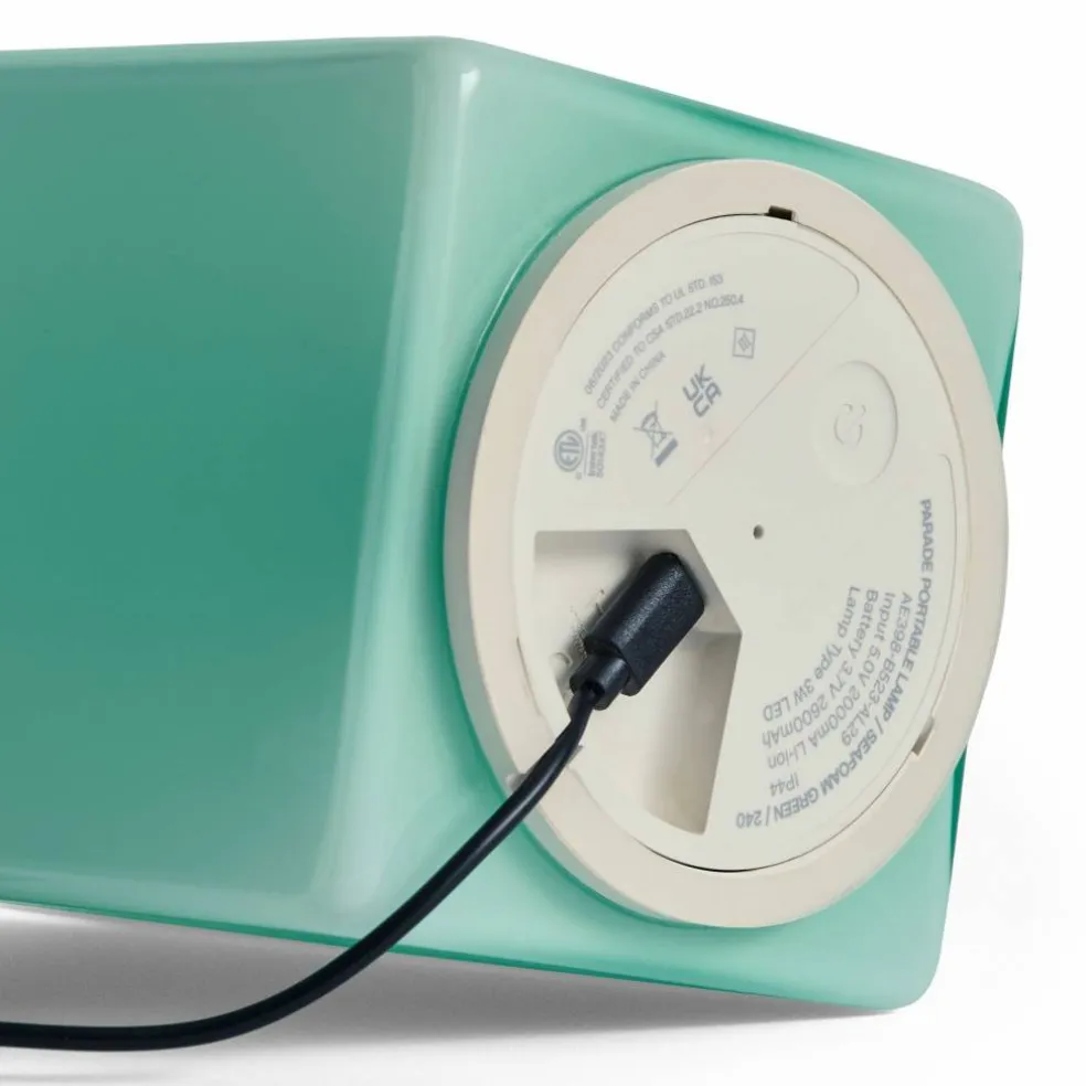 Parade 240 portabel lampa, seafoam green