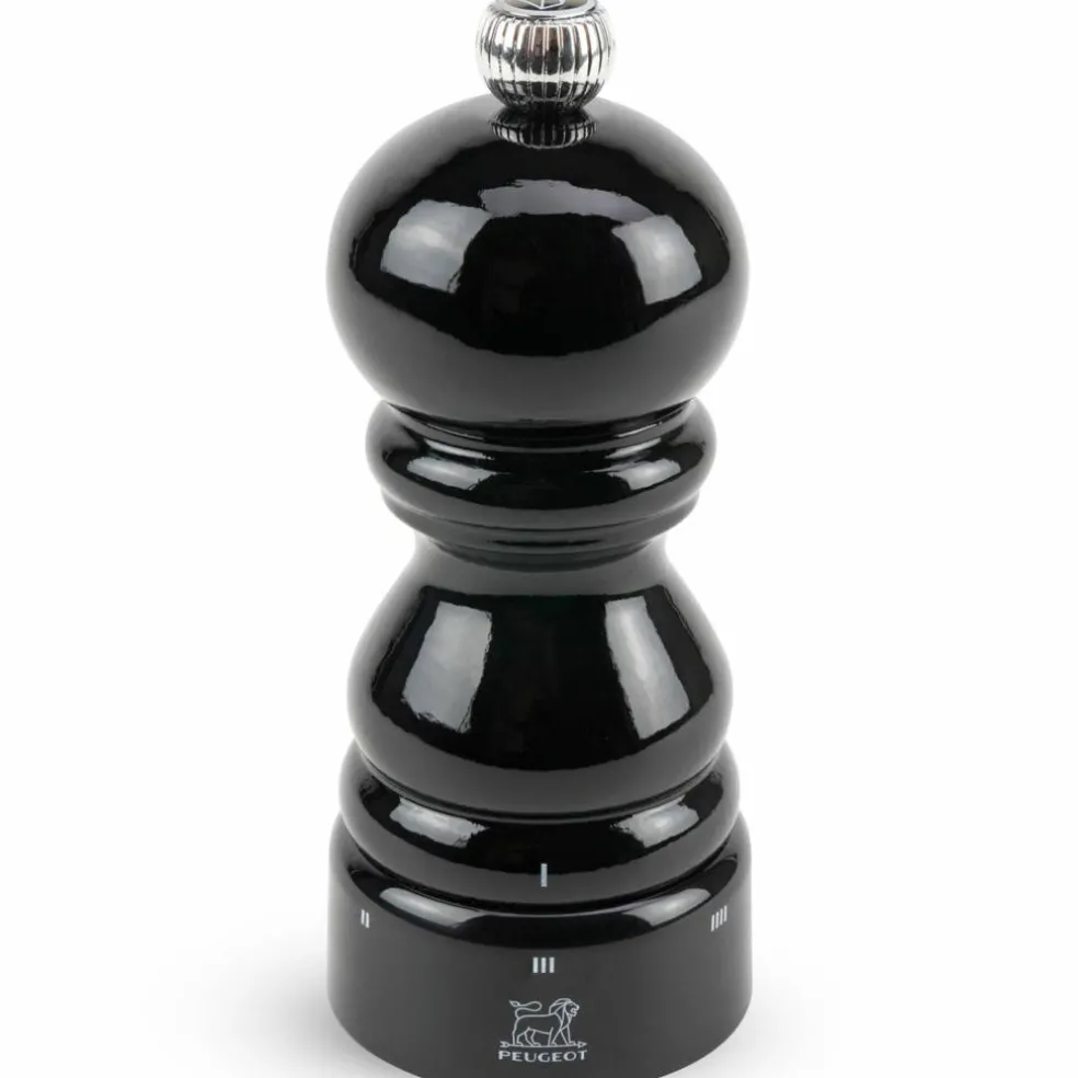 Paris u'Select Z saltkvarn 12 cm, svartlackerad