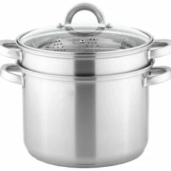 Pastagrytset med ånginsats + durkslag 7,5 liter