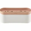 Pastakokare för mikrovågsugn, terracotta