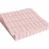 Pattern middagsservetter 20-pack, pink/red grid