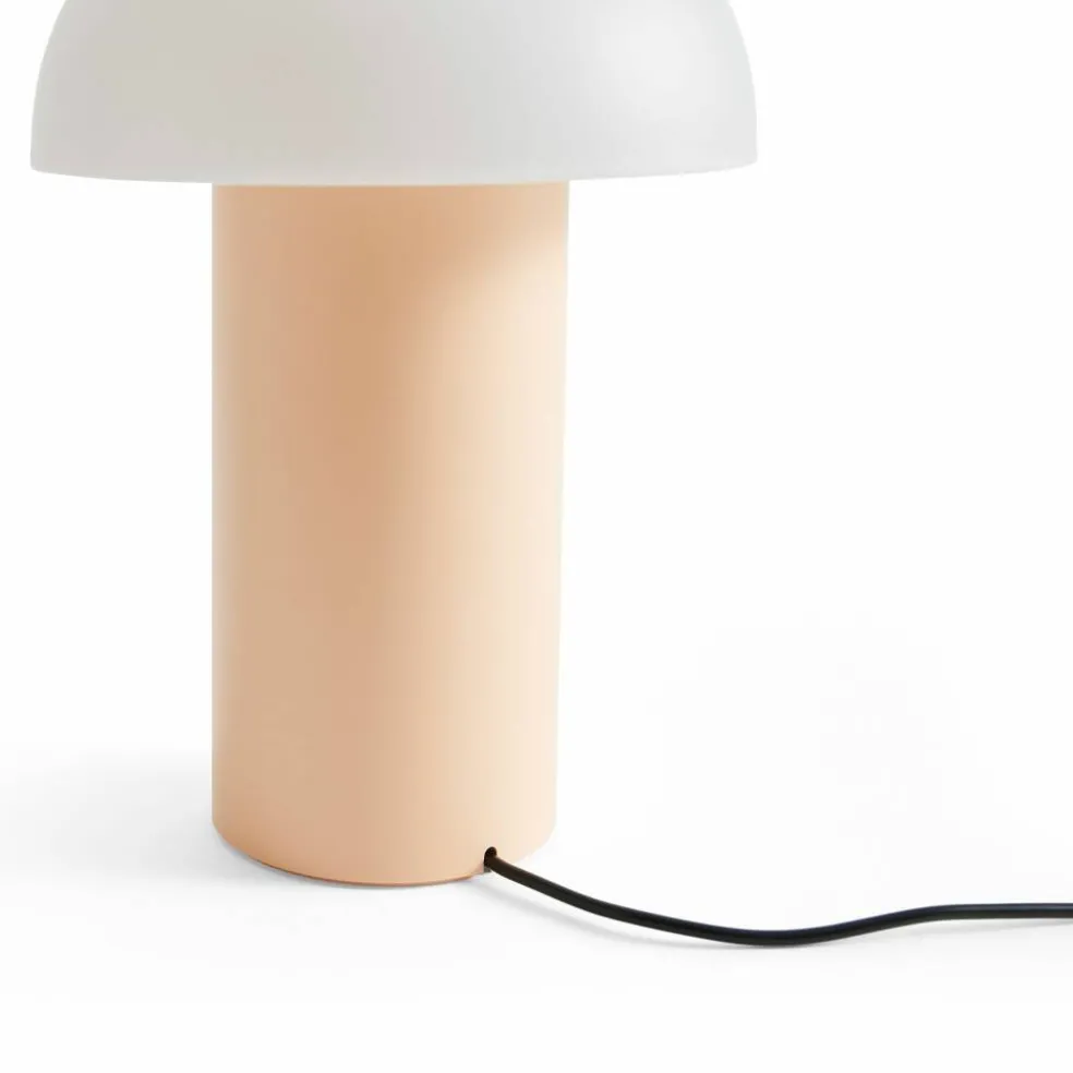 PC No 2 portabel lampa, cream white