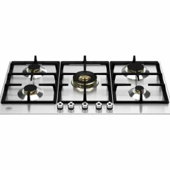 P905CPROX Professional gashäll 90 cm 5 brännare, rostfritt stål