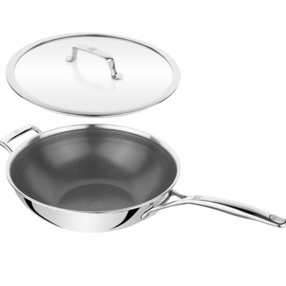 Peak wok 30 cm med lock
