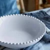 Pearl pastaskål 24 cm, vit