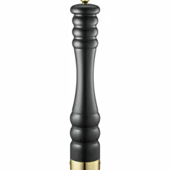 Pepparkvarn Mattvit/Guld 45 cm