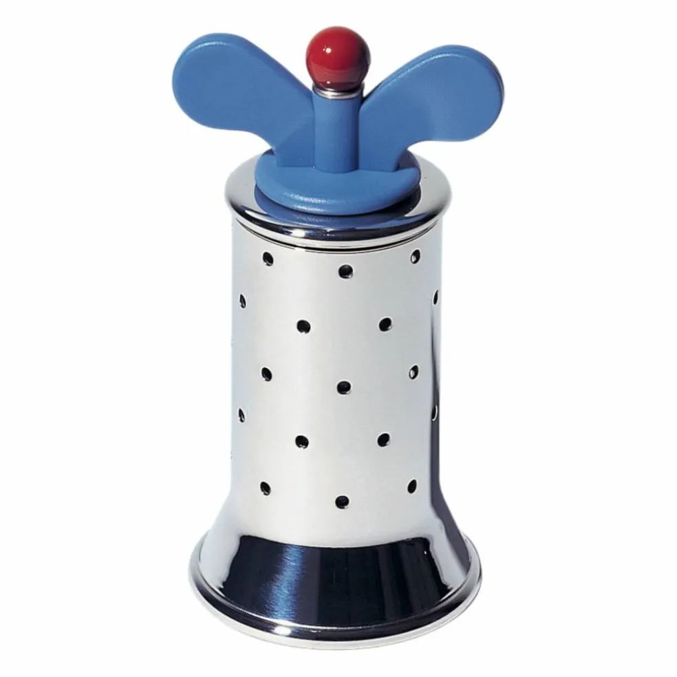 Pepparkvarn, stål/blå