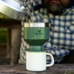 Perfect-brew pour over, termoskaffebryggare 0,6 liter, hammertone green