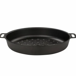 Perforerad grillform, Ø30 cm, kolstål