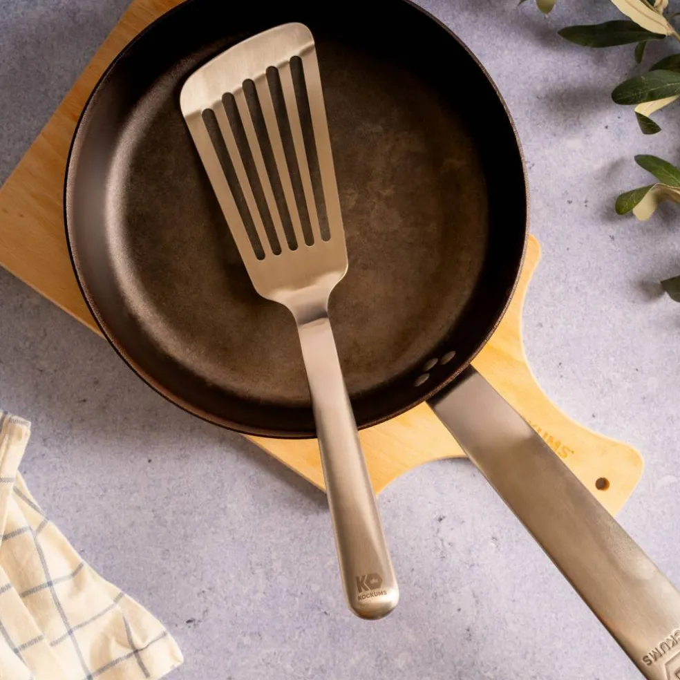 Perforerad stekspade 31 cm, rostfritt stål