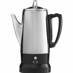 Perkolator Klassisk Sladdlös Rostfritt Stål 6 Koppar