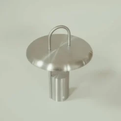 Pier bärbar LED-lampa 25 cm, borstat stål
