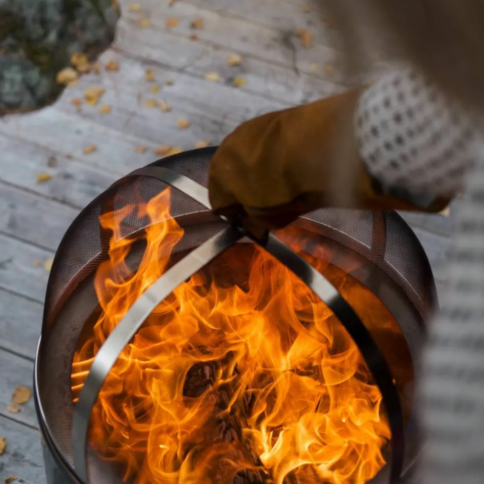 Pilar gnistskydd, rostfritt stål