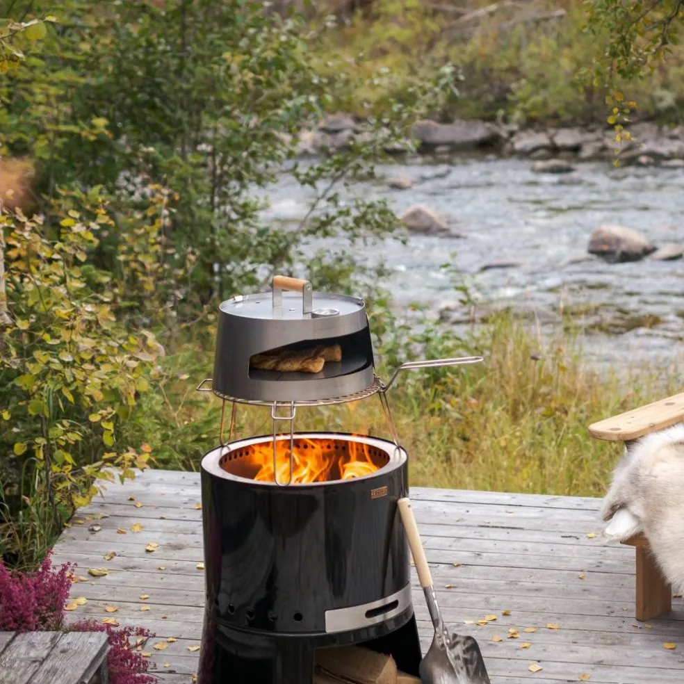 Pilar grillgaller, rostfritt stål