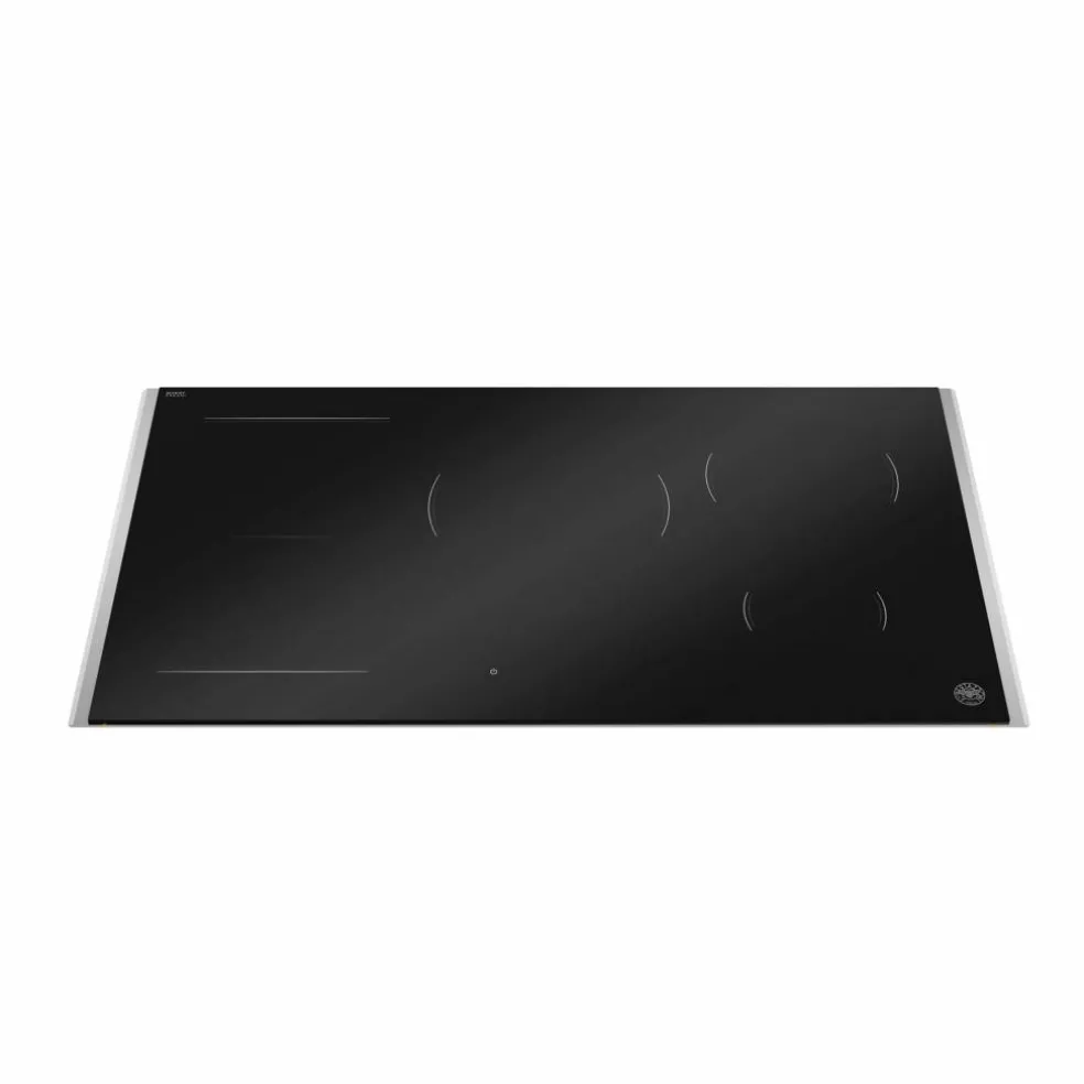 P905I1M30GP Premium induktionshäll 90 cm med guldram, 5 zoner