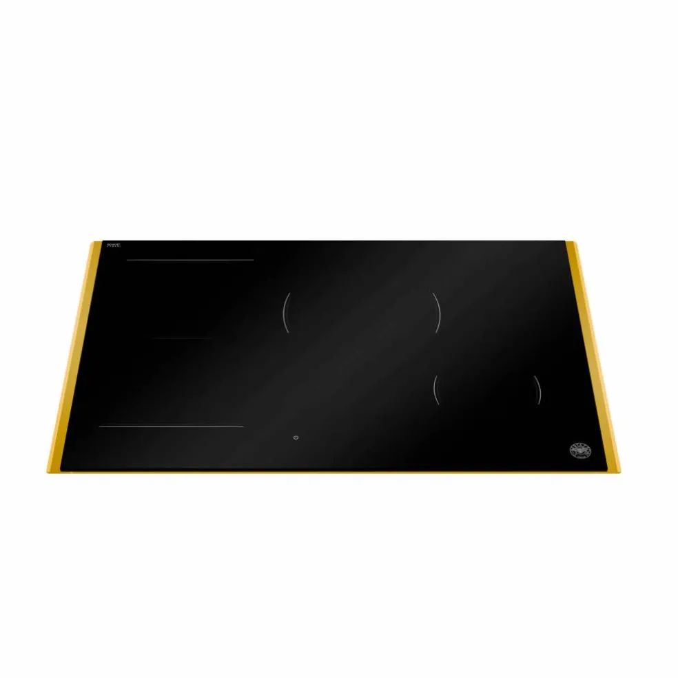 P784I1M30GP Premium induktionshäll 78 cm med guldram, 4 zoner