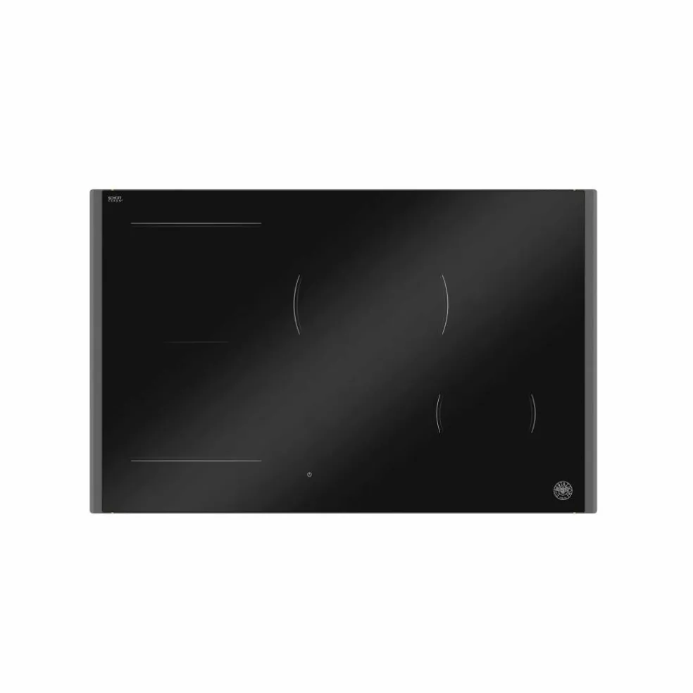 P784I1M30GP Premium induktionshäll 78 cm med guldram, 4 zoner