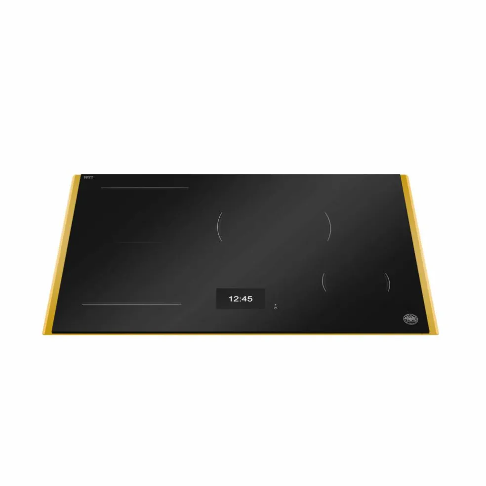 P784I1M37GT Super-Premium induktionshäll 78 cm med guldram, 4 zoner