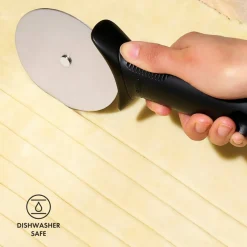 Pizzahjul 9 cm, rostfritt stål