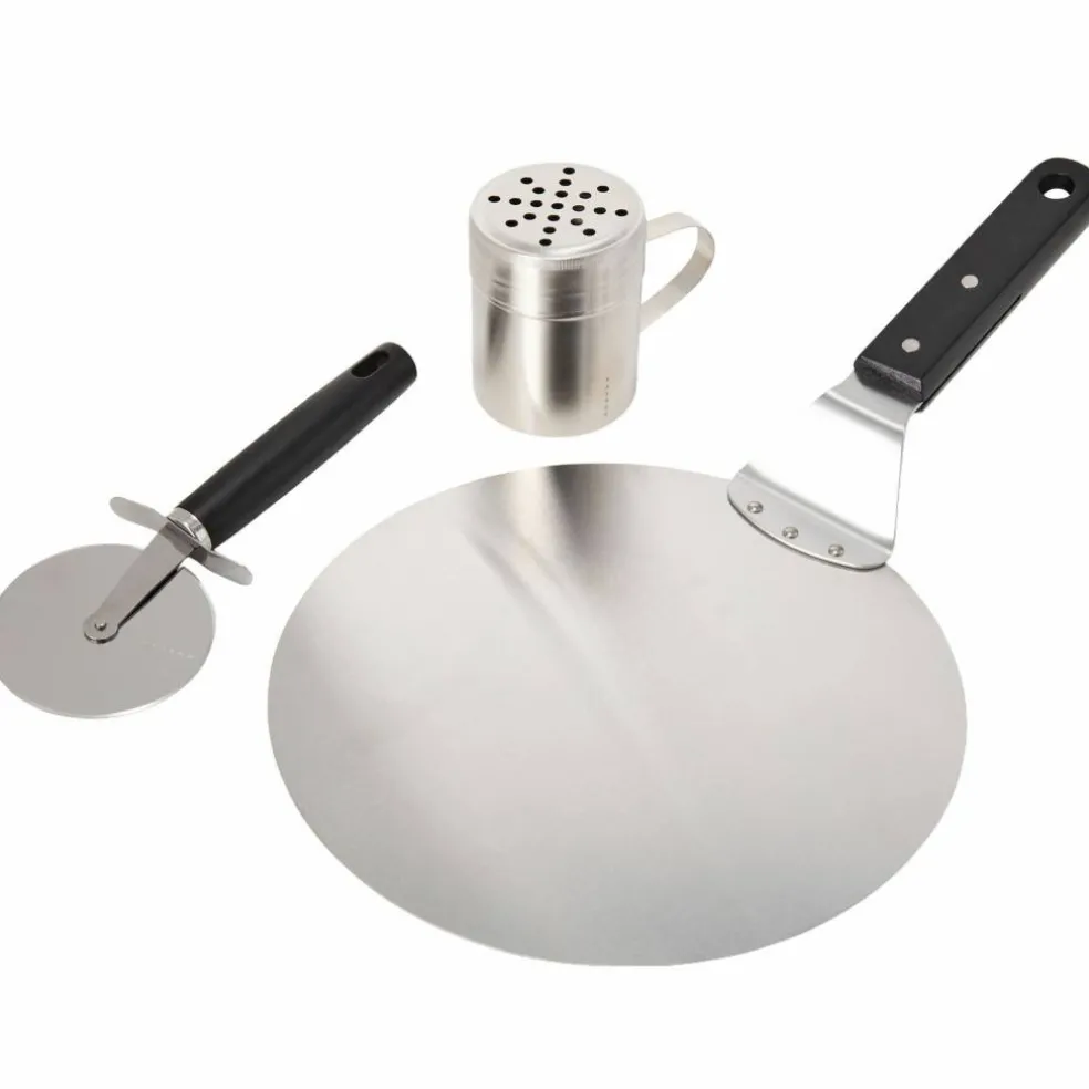 Pizza-set, rostfritt stål