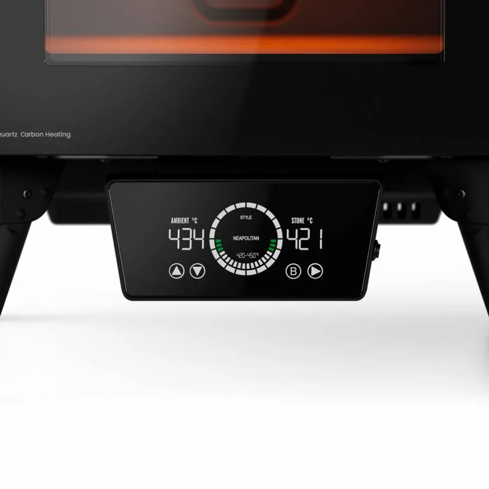 Pizzaugn Elektrisk eGNITE Control 13", svart