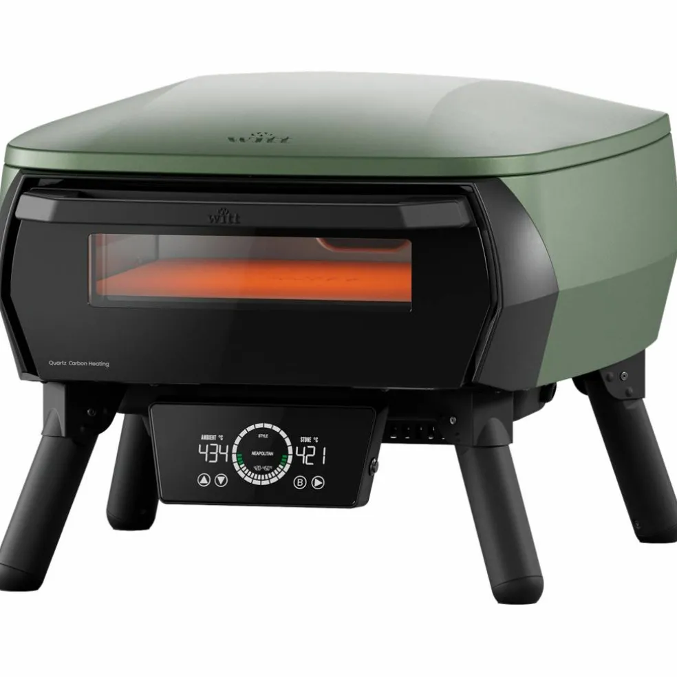 Pizzaugn Elektrisk eGNITE Control 13", grön