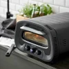 Pizzaugn elektrisk 1700 watt, svart
