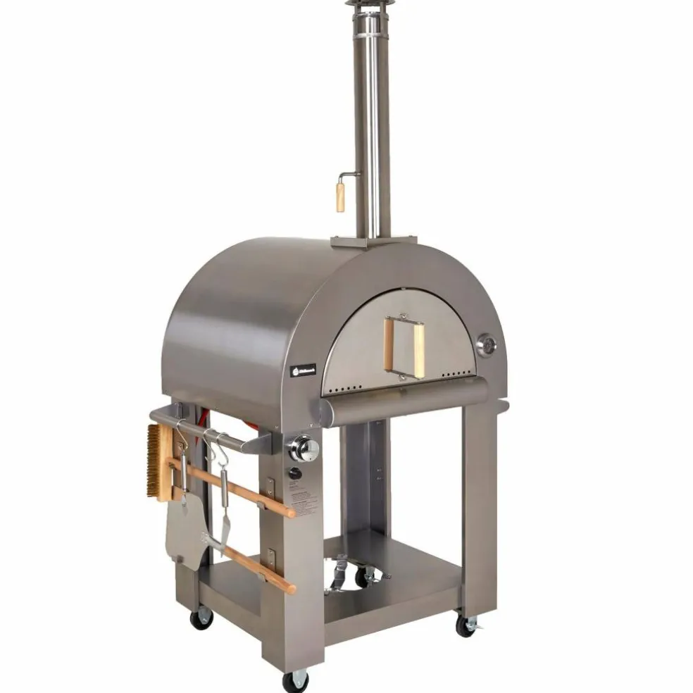 Pizzaugn ved/gas