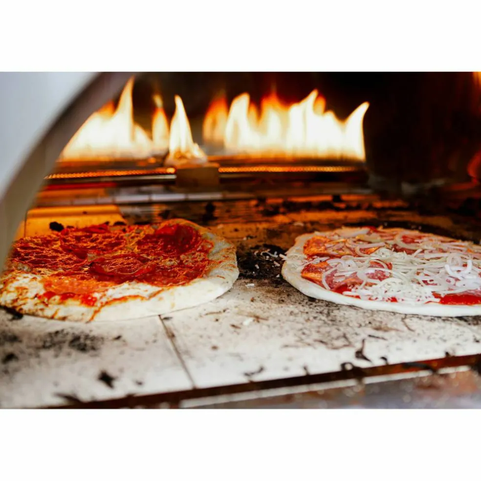 Pizzaugn ved/gas