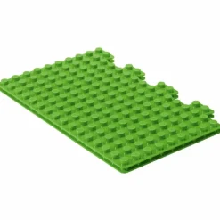 Placematix Barnunderlägg för byggklossar Twin Grön