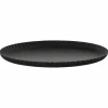 Pleats bricka 31 cm, svart