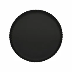 Pleats bricka 31 cm, svart