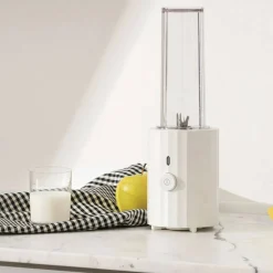 Plissé Personal Blender elektrisk hackare, vit