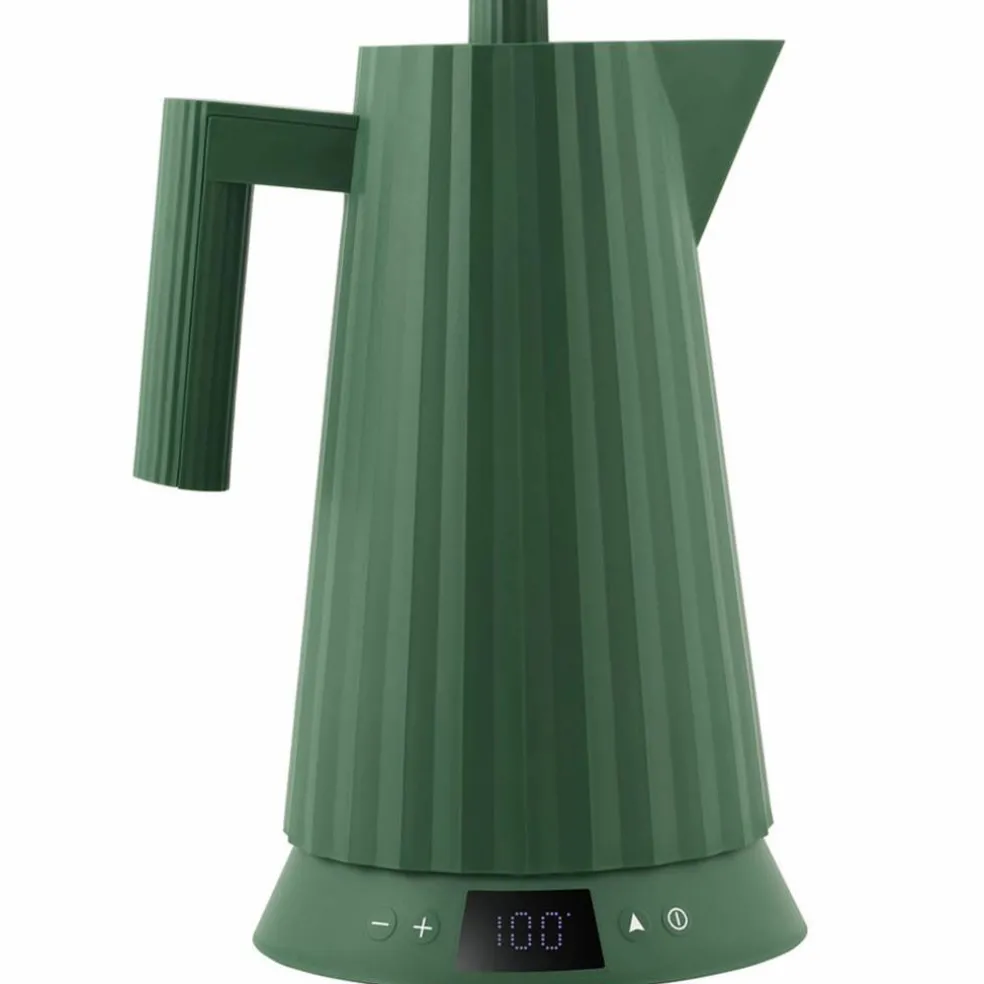 Plissé Vattenkokare med temperaturkontroll 1,7 liter, vit