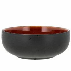 Poke-/ramenskål 18 cm, svart/grön