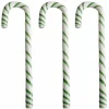 Polkagriskäpp 170 mm 3-pack, vit/grön