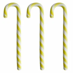 Polkagriskäpp 170 mm 3-pack, vit/grön