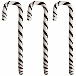 Polkagriskäpp 170 mm 3-pack, vit/svart
