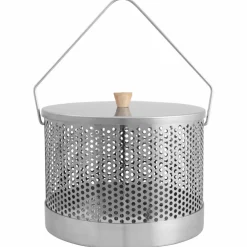Popcorngryta 10 liter, rostfritt stål